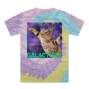 Galacticat Tie-Dye T-Shirt