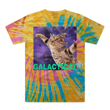Load image into Gallery viewer, Galacticat Tie-Dye T-Shirt