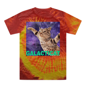 Galacticat Tie-Dye T-Shirt