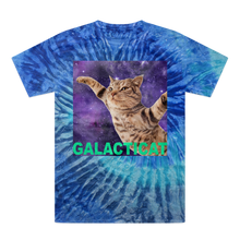Load image into Gallery viewer, Galacticat Tie-Dye T-Shirt