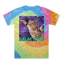 Load image into Gallery viewer, Galacticat Tie-Dye T-Shirt